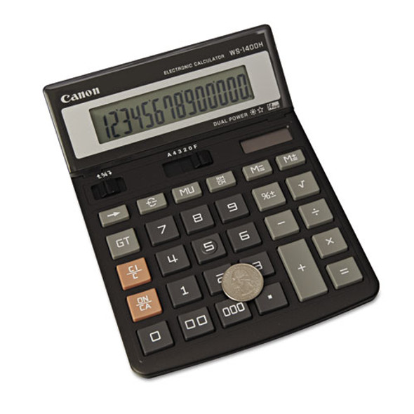 WS1400H Display Calculator, 14-Digit LCD