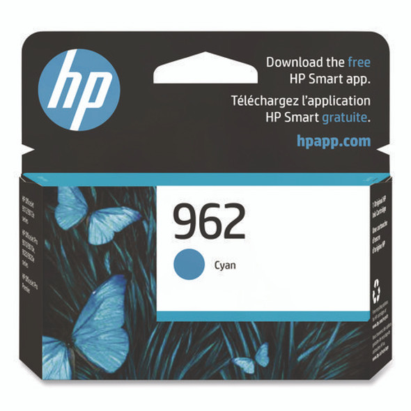 HP 962, (3HZ96AN) Cyan Original Ink Cartridge