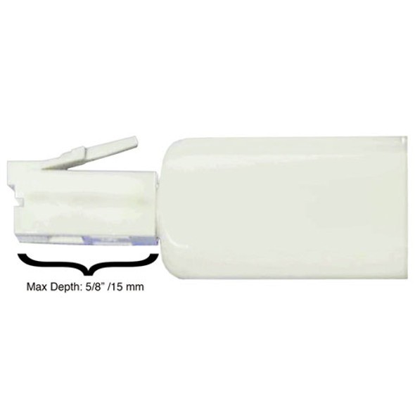 Rotating 360 Telephone Cord Detangler, White Rotating 360 Telephone Cord Detangler, White