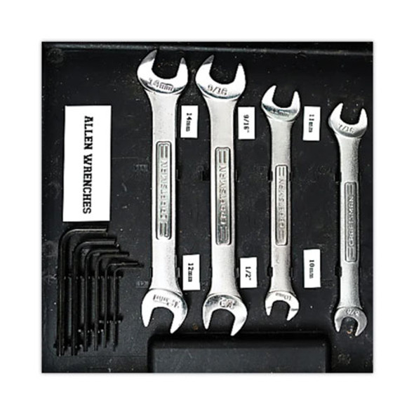 TZe Standard Adhesive Laminated Labeling Tape, 0.94" x 26.2 ft, Black on White, 2/Pack