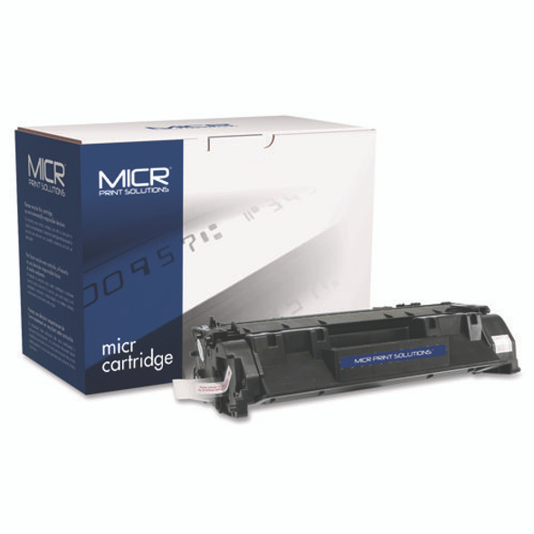 Compatible CE505A(M) (05AM) MICR Toner, 2,300 Page-Yield, Black