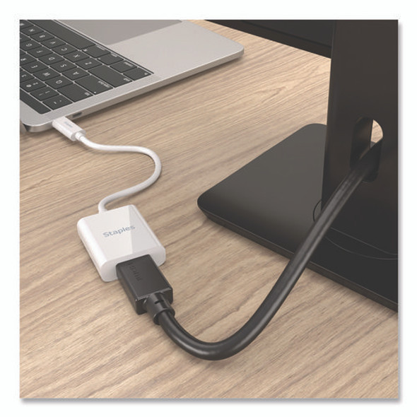 USB-C to HDMI Audio/Video Adapter, 6", White