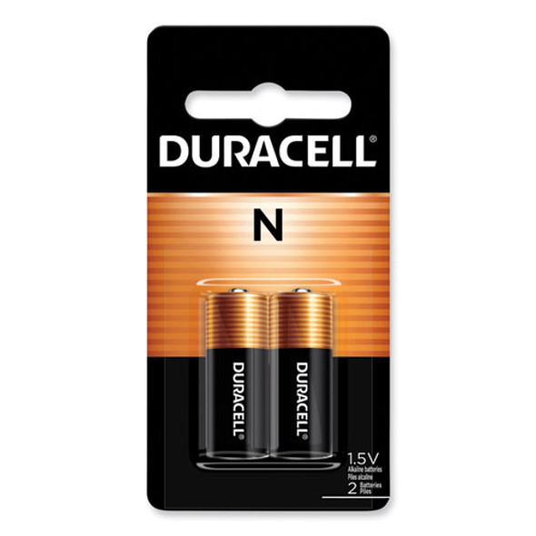 Specialty Alkaline Battery, N, 1.5 V, 2/Pack
