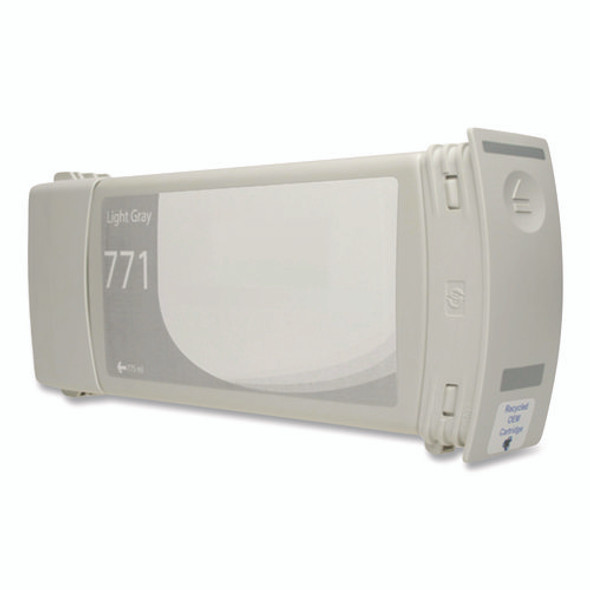 Remanufactured Light Gray Ink, Replacement for 771 (CE044A, B6Y22A), 775 mL