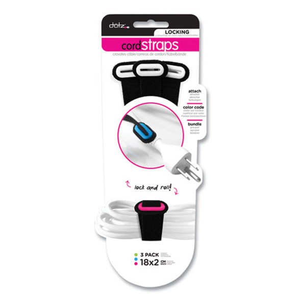 Locking Cord Strap, Black