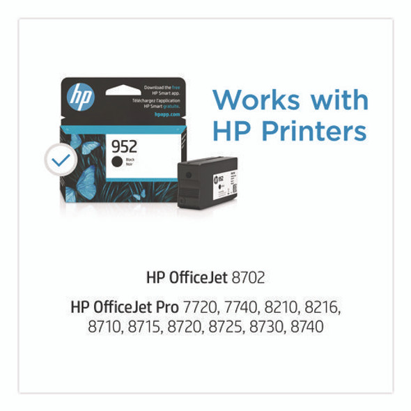 HP 952, (F6U15AN) Black Original Ink Cartridge