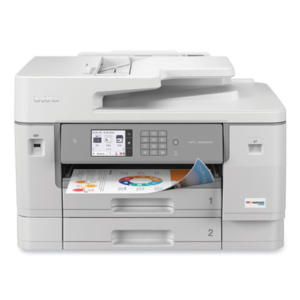 MFC-J6955DW INKvestment Tank All-in-One Color Inkjet Printer, Copy/Fax/Print/Scan