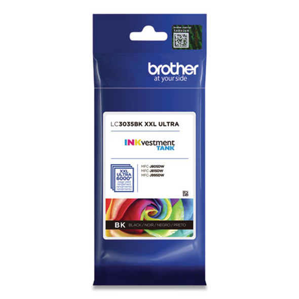 LC3035BK INKvestment Ultra High-Yield Ink, 6,000 Page-Yield, Black