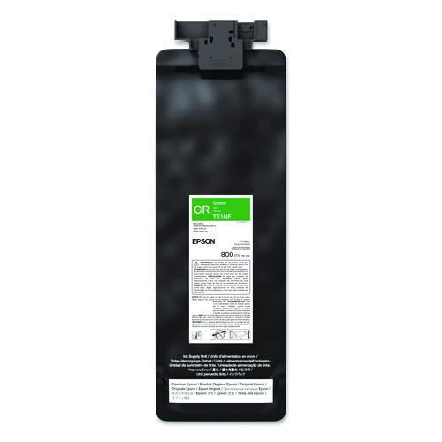 T51NF20 (T51N) UltraChrome GS3 Eco-Solvent Ink, 800 mL, Green