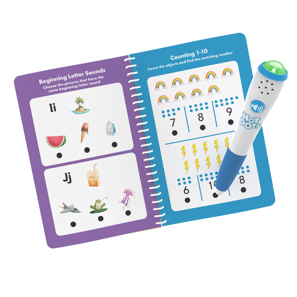 Hot Dots® Preschool Essentials Reading & Math Workbook Hot Dots® Preschool Essentials Reading & Math Workbook