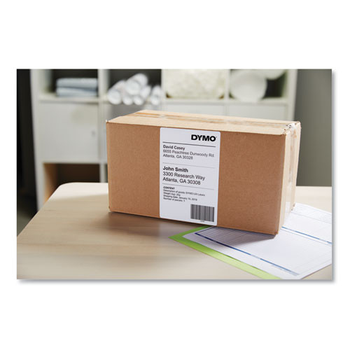 LW Extra-Large Shipping Labels, 4" x 6", White, 220 Labels/Roll, 5 Rolls/Pack