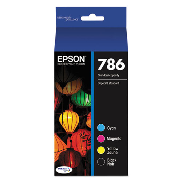 T786120-BCS (786) DURABrite Ultra Ink, Black/Cyan/Magenta/Yellow
