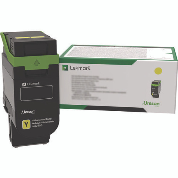 75M1HY0 Toner, 8,800 Page-Yield, Yellow