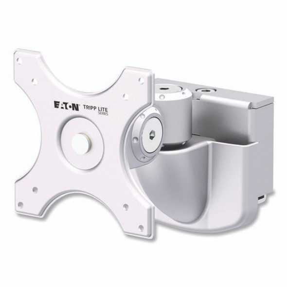 Monitor Mount for Slat Wall System for 32" TVs, 4.9w x 5.1d x 7.5h, Silver, Supports 22 lb