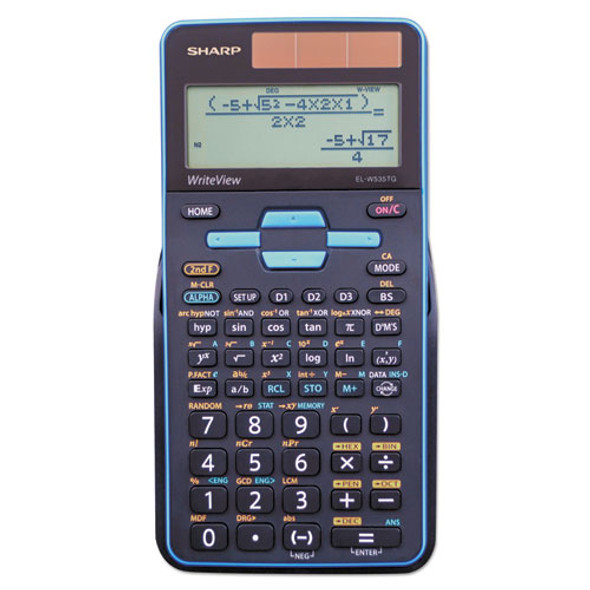 EL-W535TGBBL Scientific Calculator, 16-Digit LCD
