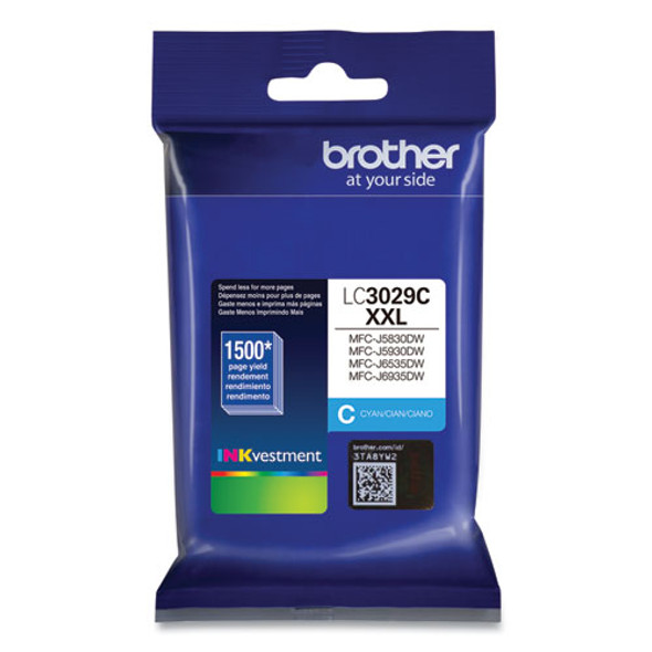 LC3029C INKvestment Super High-Yield Ink, 1,500 Page-Yield, Cyan