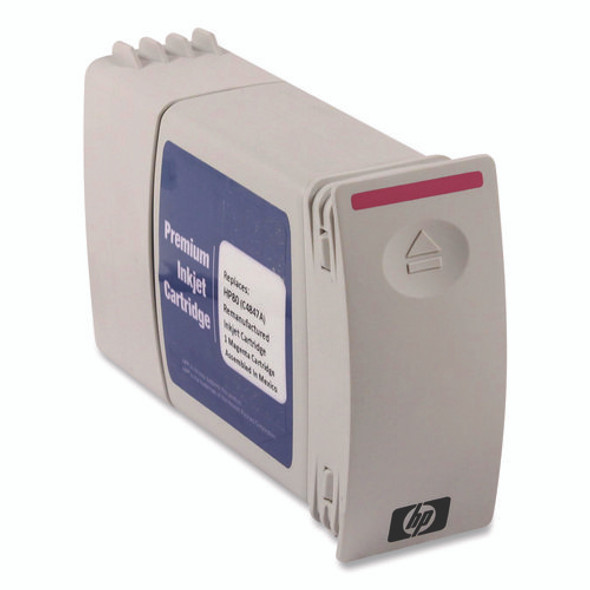 Remanufactured Magenta High-Yield Ink, Replacement for 80 (C4847A), 350 mL