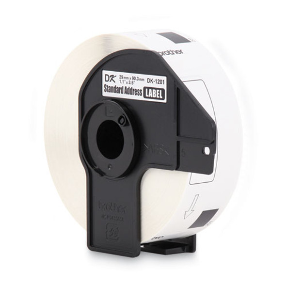 Die-Cut Address Labels, 1.1" x 3.5", White, 400 Labels/Roll