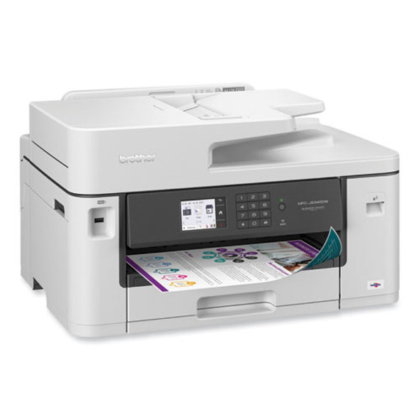 MFC-J5340DW Business All-in-One Color Inkjet Printer, Copy/Fax/Print/Scan