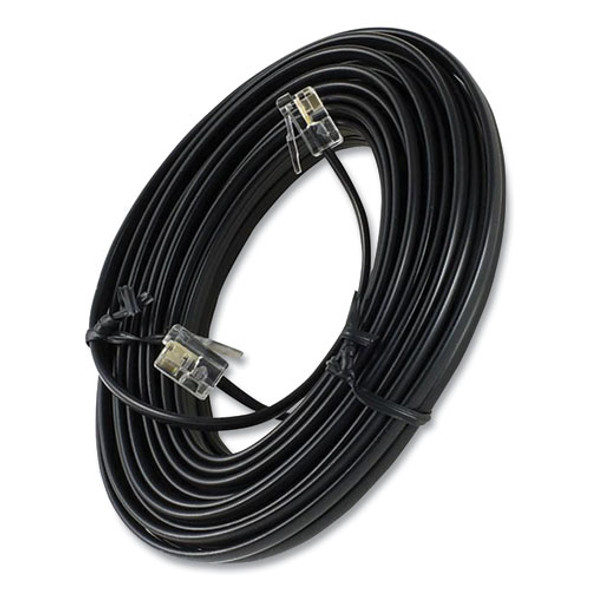 Line Cord, Plug/Plug, 25 ft, Black