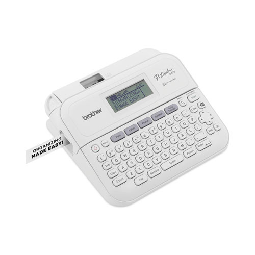 P-Touch PT-D410 Advanced Connected Label Maker, 20 mm/s, 8.9 x 3.9 x 12.3