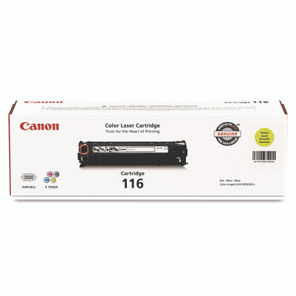 1977B001 (116) Toner, 1,500 Page-Yield, Yellow