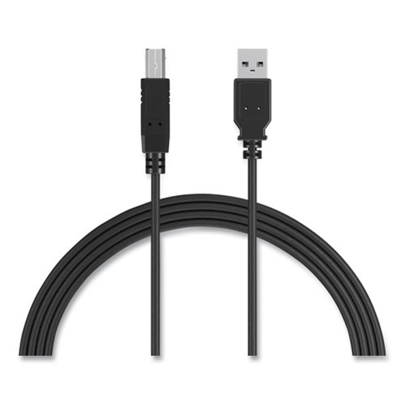 USB Printer Cable, 6 ft, Black