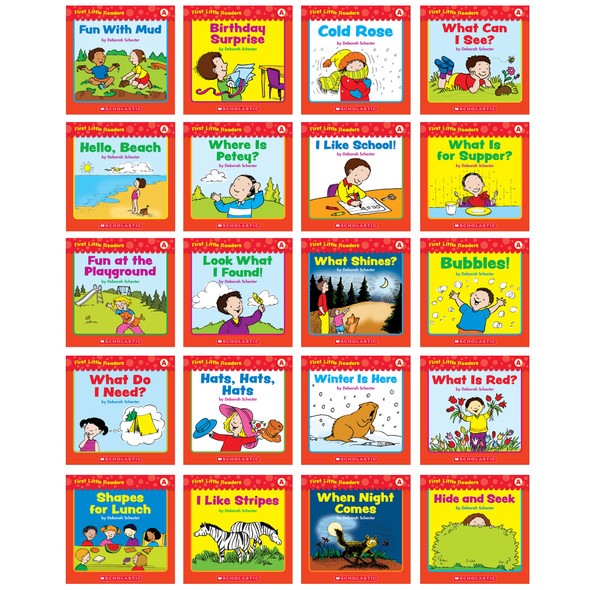 First Little Readers Books, Guided Reading Level A, 5 Copies of 20 Titles First Little Readers Books, Guided Reading Level A, 5 Copies of 20 Titles
