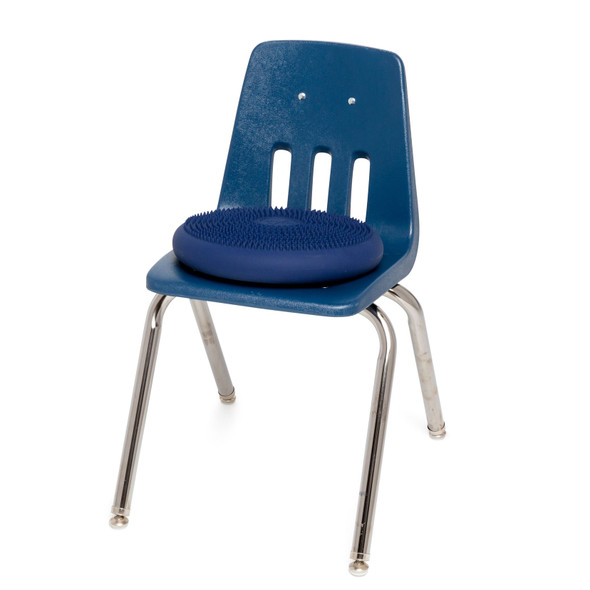 Antimicrobial Big Wiggle Seat Sensory Cushion, Blue 13"/33cm Antimicrobial Big Wiggle Seat Sensory Cushion, Blue 13"/33cm