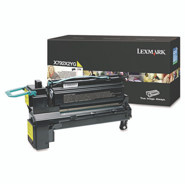 X792X2YG Extra High-Yield Toner, 20,000 Page-Yield, Yellow