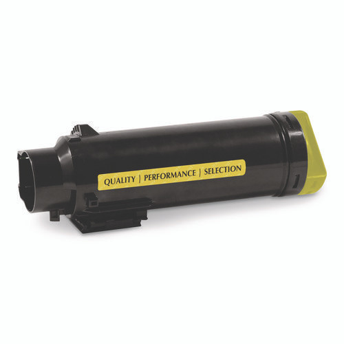 Remanufactured Yellow High-Yield Toner, Replacement for (0CX53/3P7C4/593-BBOZ), 1.500 Page-Yield