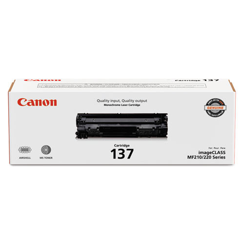 9435B001 (137) Toner, 2,400 Page-Yield, Black