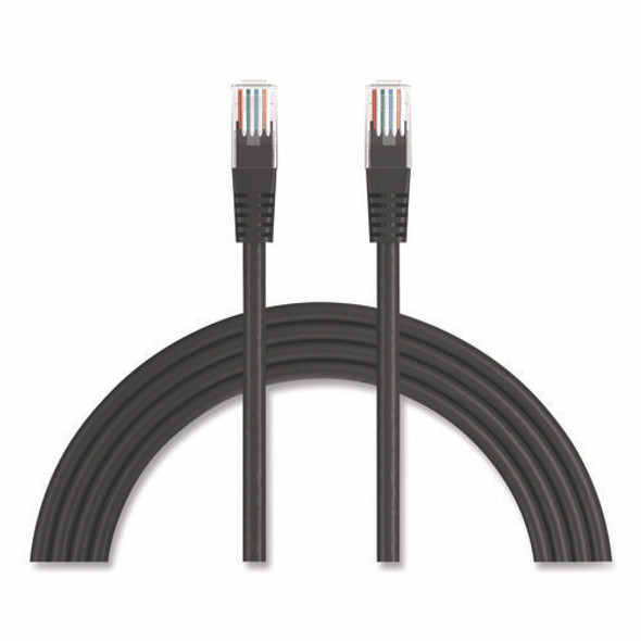 CAT6 Patch Cable, 7 ft, Black