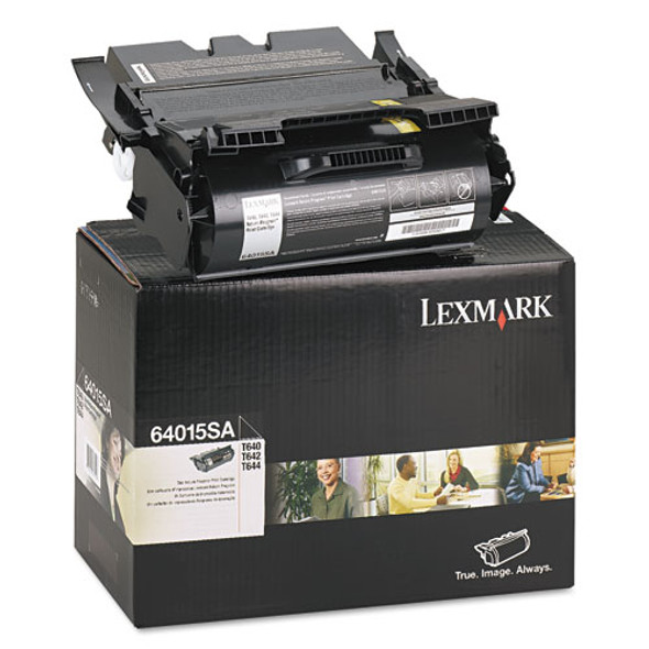 64015SA Return Program Toner, 6,000 Page-Yield, Black
