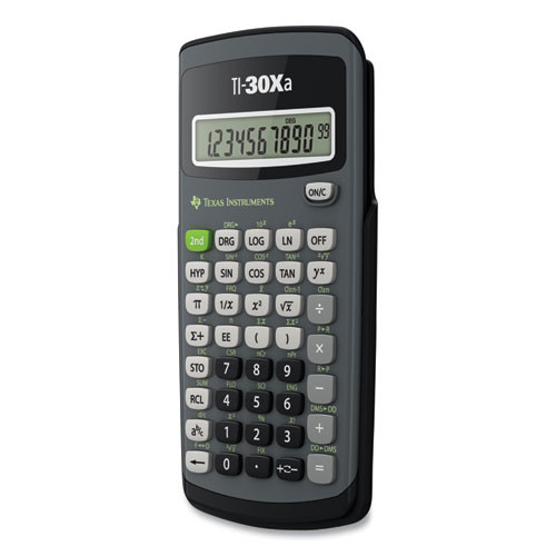 TI-30Xa Scientific Calculator, 10-Digit LCD