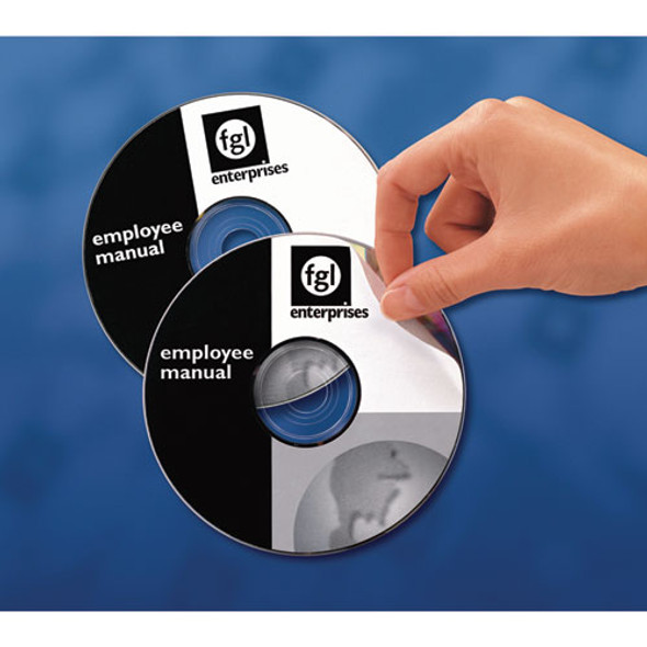 Laser CD Labels, Matte White, 50/Pack