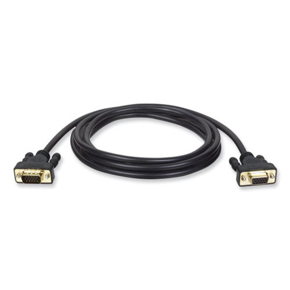 VGA Monitor Extension Cable, 6 ft, Black VGA Monitor Extension Cable, 6 ft, Black