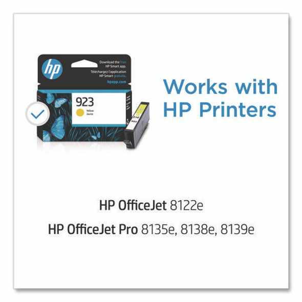 HP 923 (4K0T2LN) Yellow Original Ink Cartridge