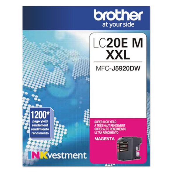 LC20EM INKvestment Super High-Yield Ink, 1,200 Page-Yield, Magenta