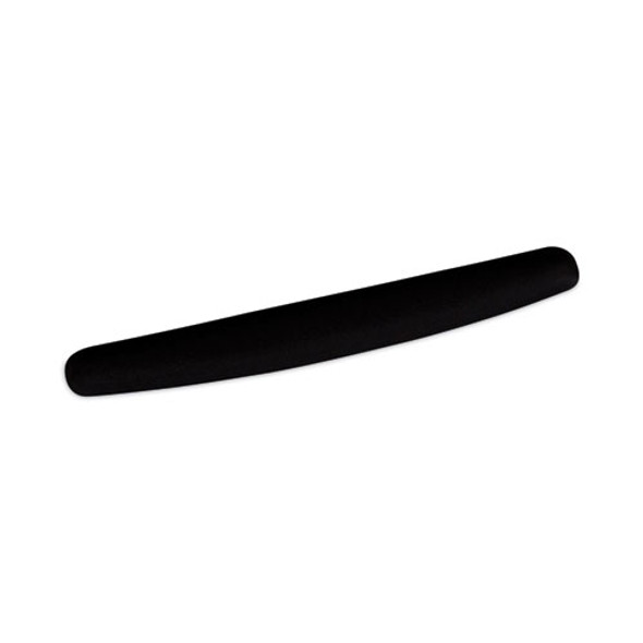 Antimicrobial Foam Keyboard Wrist Rest, 18 x 2.75, Black
