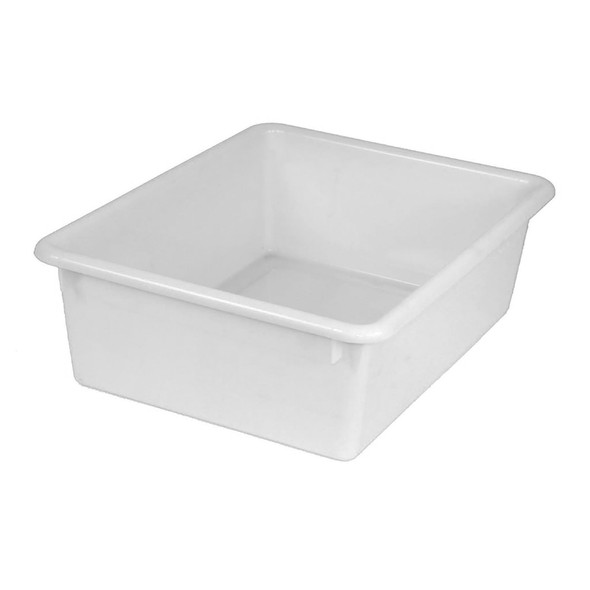 Double Stowaway® Tray Only, White, Pack of 3 Double Stowaway® Tray Only, White, Pack of 3