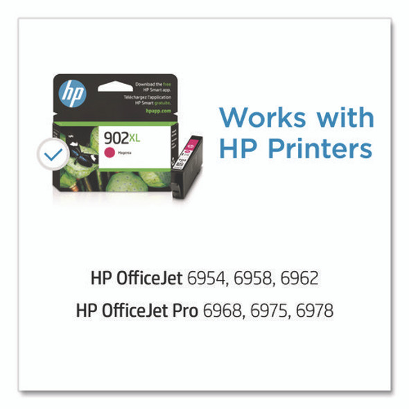 HP 902XL, (T6M06AN) High-Yield Magenta Original Ink Cartridge