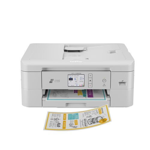 MFC-J1800DW Print and Cut All-in-One Inkjet Printer with Auto Cutter, Copy/Fax/Print/Scan