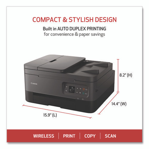 PIXMA TR7020a Wireless Color All-in-One Inkjet Printer, Copy, Print, Scan