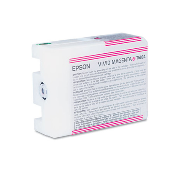 T580A00 UltraChrome K3 Ink, Vivid Magenta