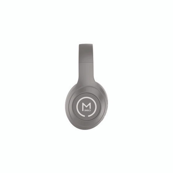 Comfort Plus Wireless Over-Ear Bluetooth Headphones, Gray