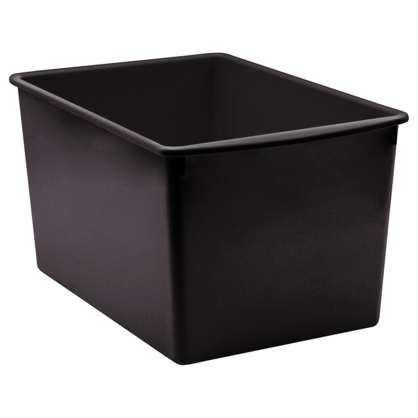 Black Plastic Multi-Purpose Bin, Pack of 3 Black Plastic Multi-Purpose Bin, Pack of 3