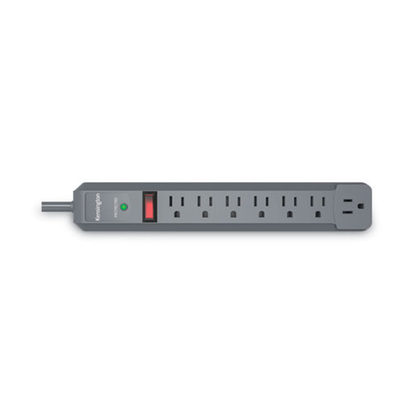 Guardian Premium Surge Protector, 7 AC Outlets, 6 ft Cord, 540 J, Gray