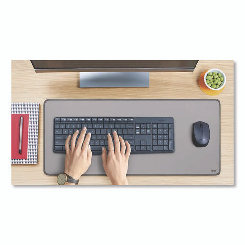 MK235 Wireless Keyboard and Optical Mouse Combo, 2.4 GHz Frequency, 33 ft Wireless Range, Black