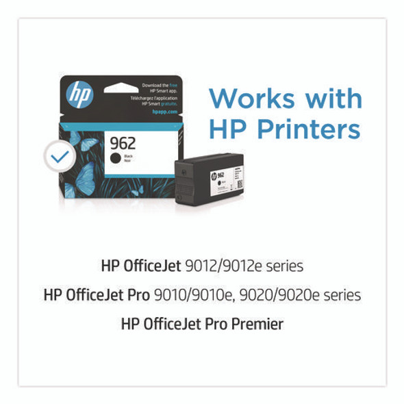 HP 962, (3HZ99AN) Black Original Ink Cartridge